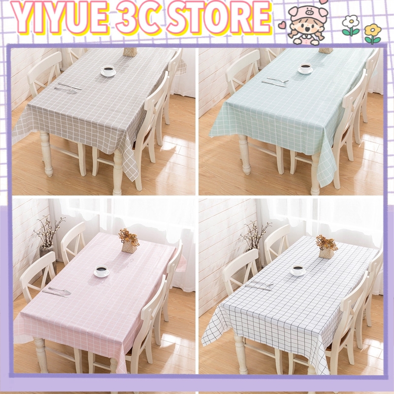 Khăn trải bàn ăn bằng PVC chống nước chống dầu nhiều màu sắc
