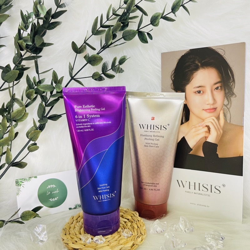 WHISIS Hanbang Refining Peeling Gel Gel Tẩy Tế Bào Da Chết Đông Y Giảm Sạm Nám