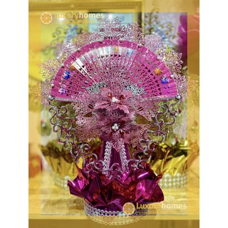 Oản quạt hồng dâng cô Chín | Oản ngọc | Oản đường | Oản lễ | Vật phẩm thờ cúng | LU