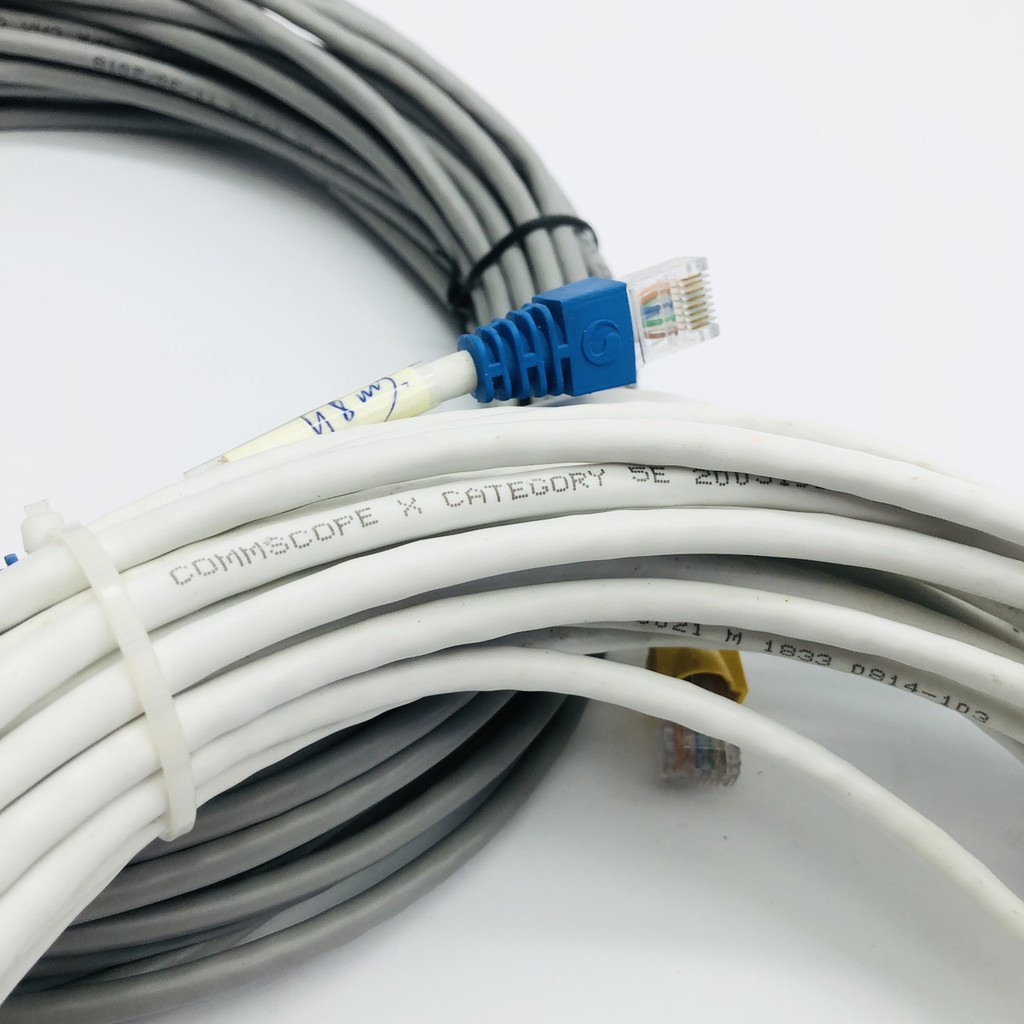 Dây mạng Commscope Cat 5E đã bấm sẵn 2 đầu