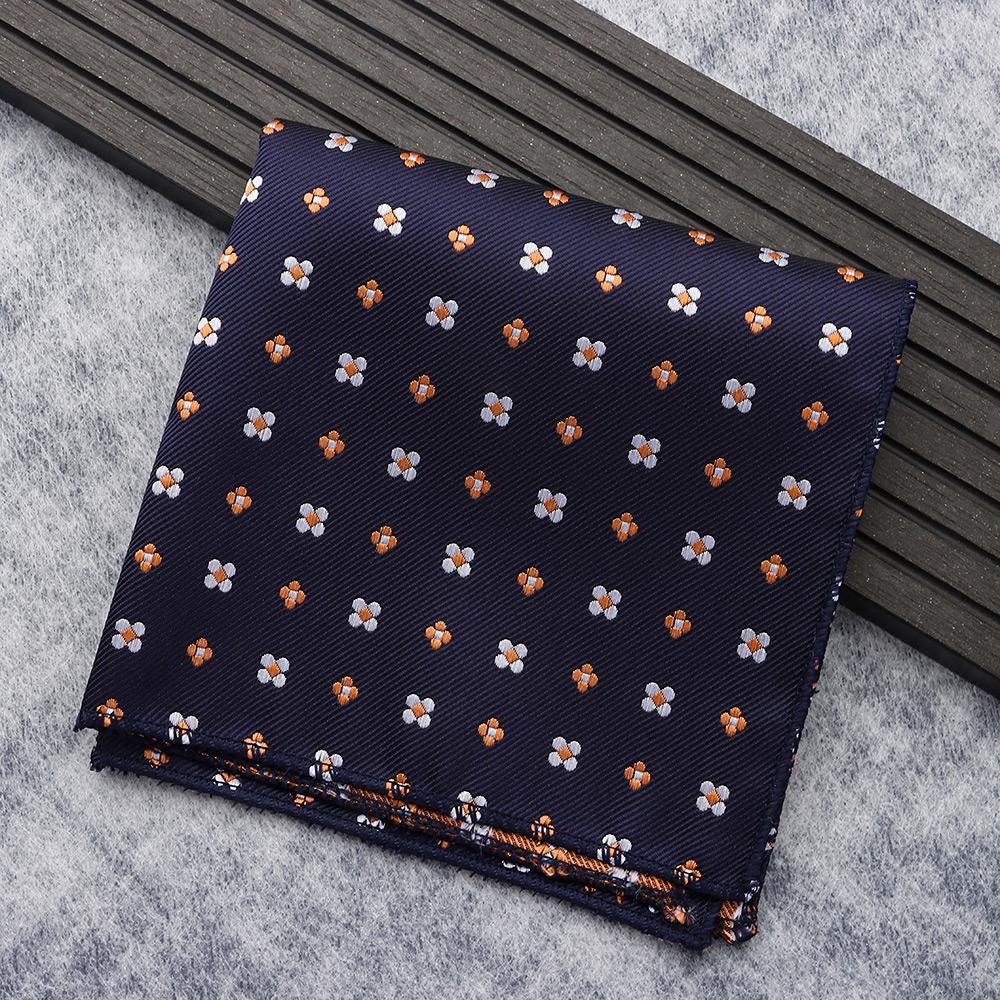 LAYOR1 Khăn Tay Bỏ Túi Hình Vuông Họa Tiết Paisley Cho Nam