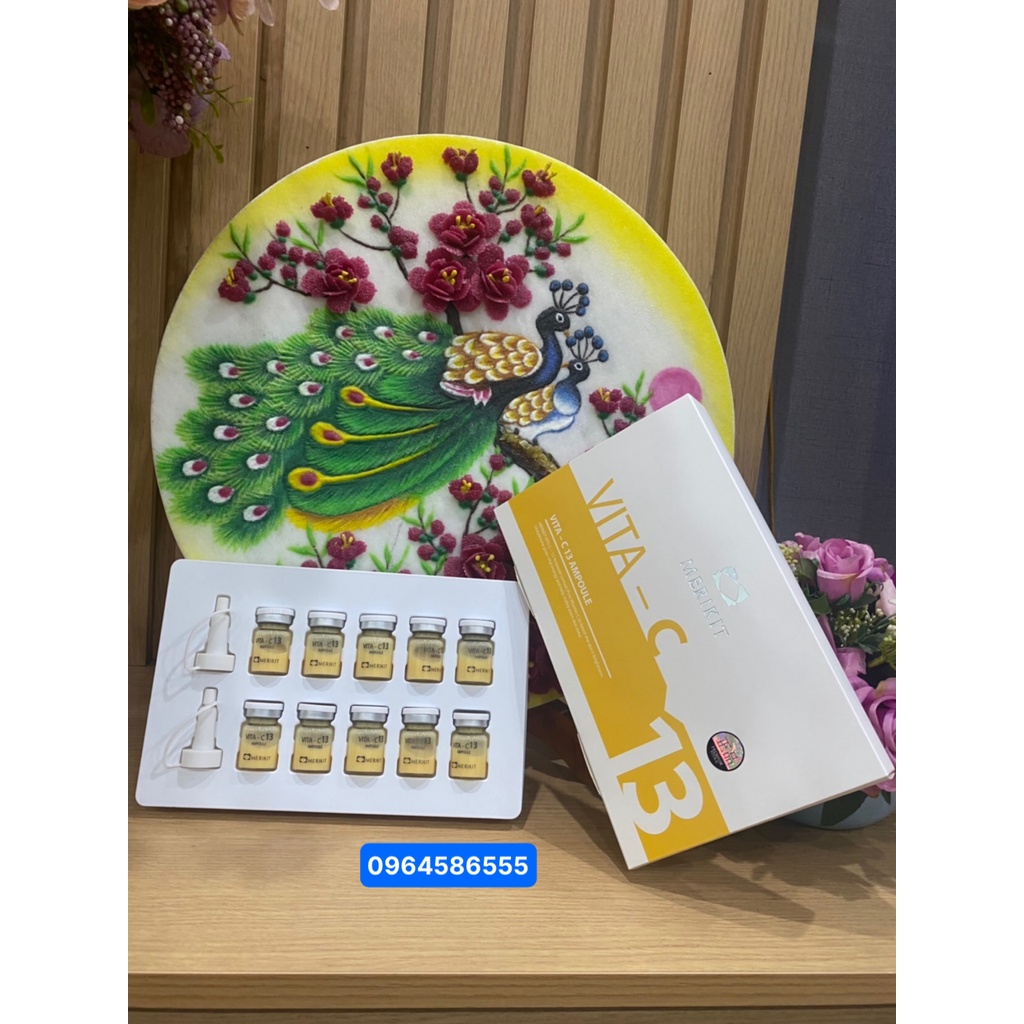 Tinh Chất VITA-C 13 Ampoule MERIKIT Trắng Da Hàn Quốc