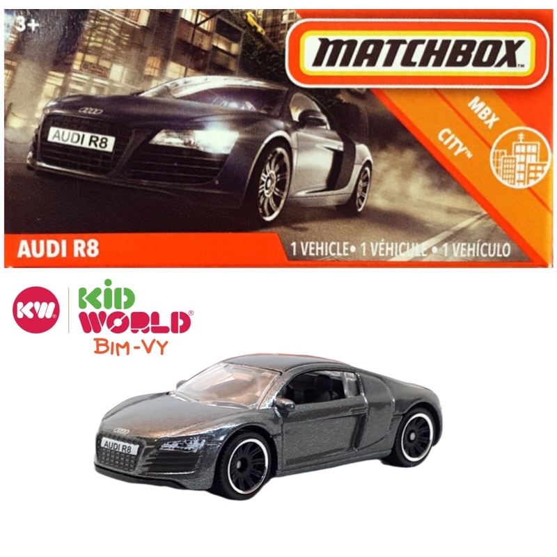 Xe mô hình Matchbox Box Audi R8 29/100.