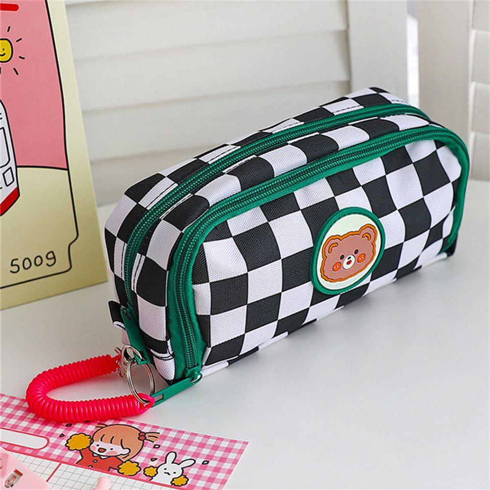 Túi Đựng Bút Sức Chứa Lớn In Họa Tiết Hoạt Hình Dễ Thương Cho Nữ