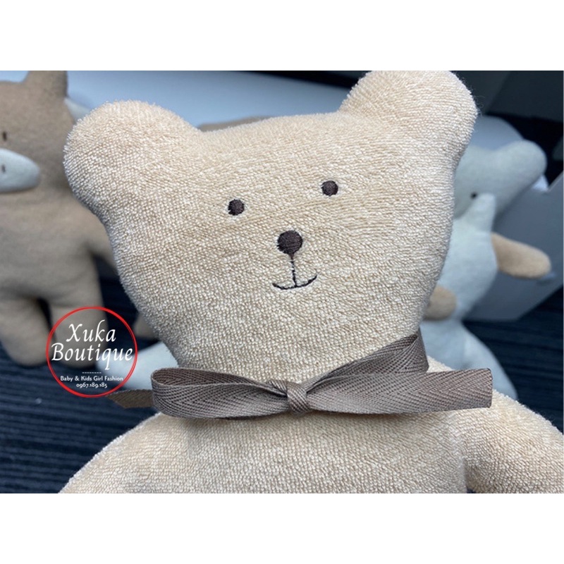 Thú Bông Organic 100% Cotton An Toàn Cho Bé Mềm Mịn Dễ Thương KAMIMI style Hàn Quốc