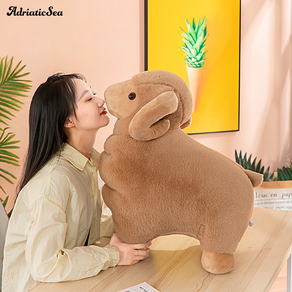 Thú Nhồi Bông Hình Chú Dê Đáng Yêu 40 / 50cm