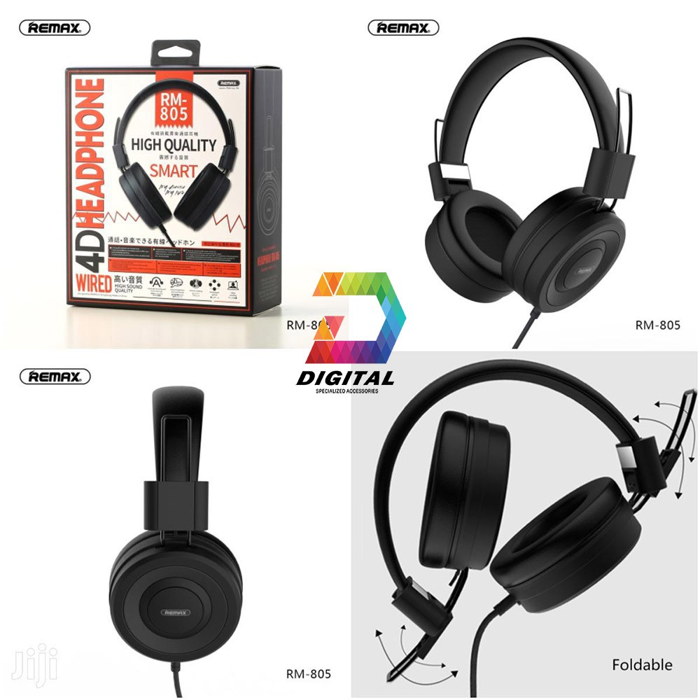 [Mã ELORDER5 giảm 10K đơn 20K] Tai Nghe Chụp Tai Remax RM-805 Chính Hãng | BigBuy360 - bigbuy360.vn