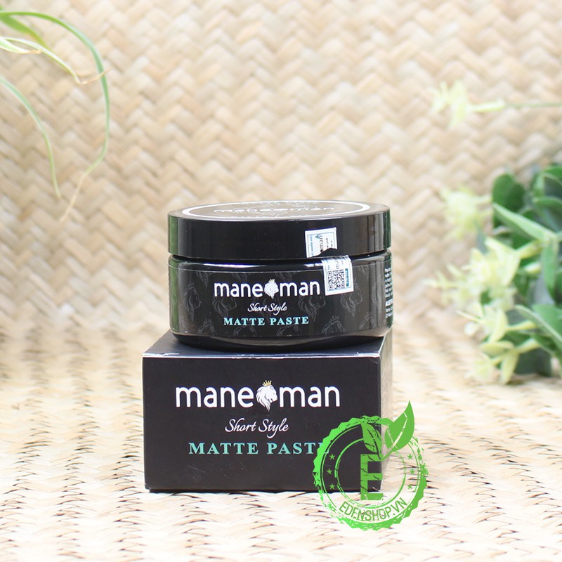 [CHÍNH HÃNG - SHOP TPHCM] Sáp vuốt tóc nam Mane Man Matte Paste 80g | Hair Paste nhập khẩu Úc