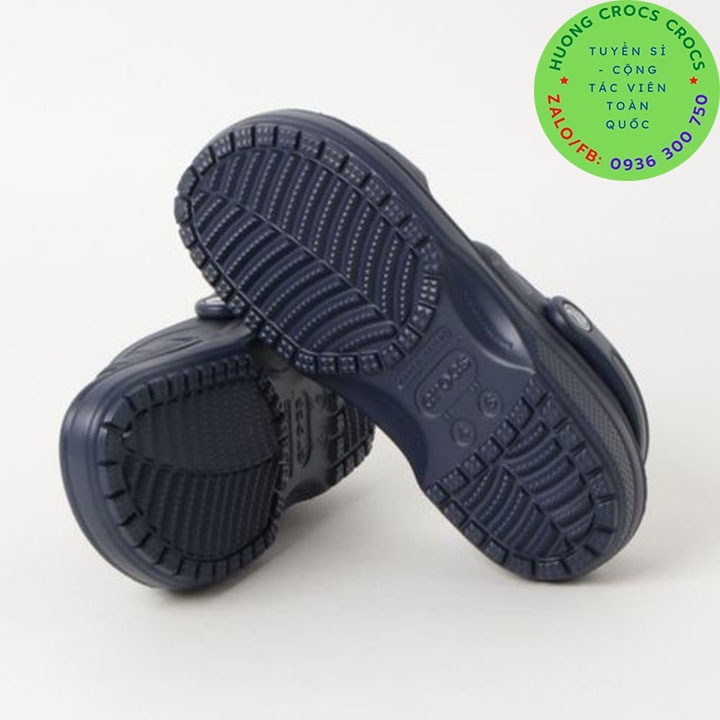 DÉP SANDAL CROCS CLASSIC CHO NAM MÀU XANH NAVY CHUẨN XỊN FULL BOX