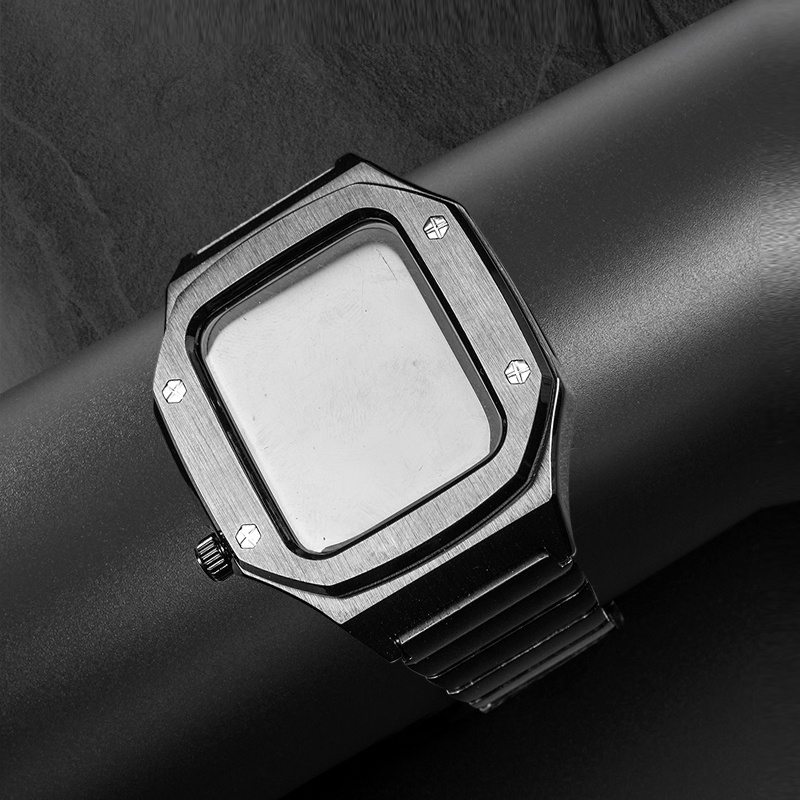 Dây Đeo Thay Thế Bằng Thép Không Gỉ 45mm 44mm Cho Iwatch Series 7 6 Se 5 4