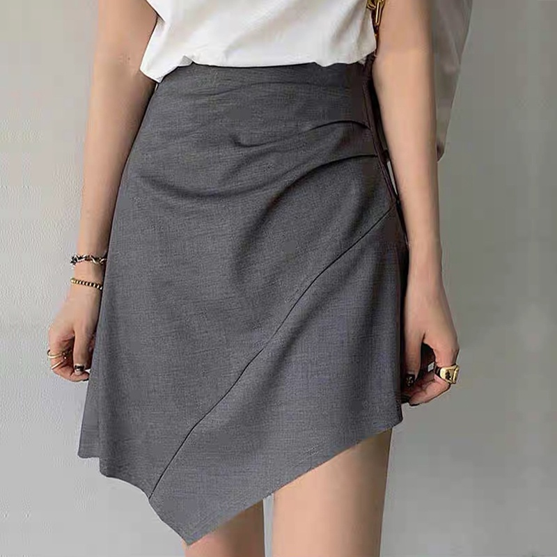 Set Áo Cotton Cao Cấp Không Tay Độn Vai Chân Váy Vạt Chéo Nhún Cạp Thời Trang Sugal TOP NU 033V2 + CV NU 010V2