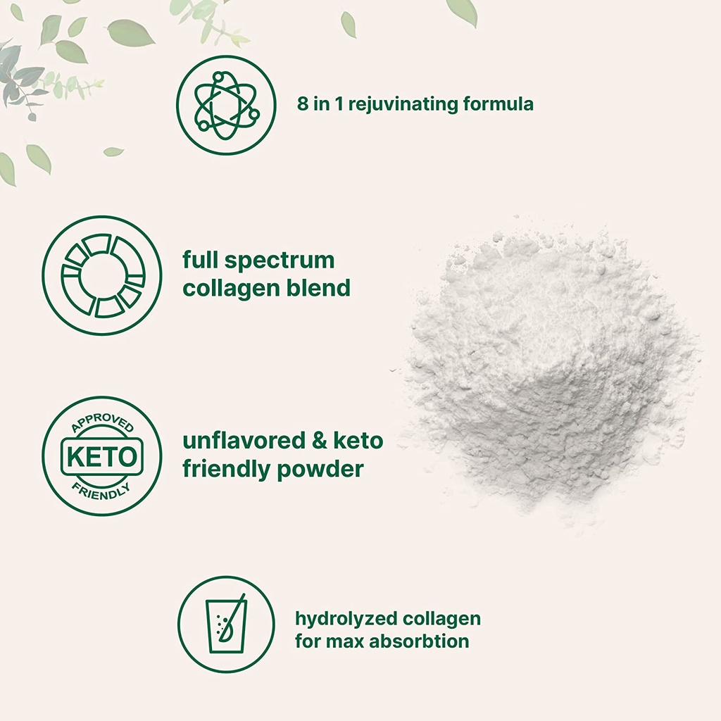 Multi Collagen Thủy Phân - Hyaluronic Acid - Cấp Nước - Biotin- 907 gram - 83 servings - Micro Ingredients