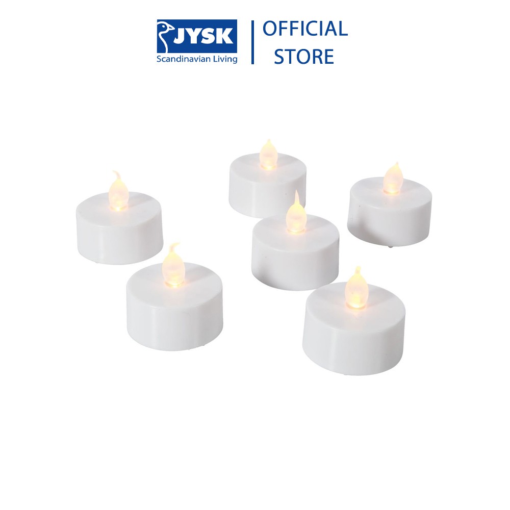 Bộ 6 nến điện | JYSK Milow | DK4cm