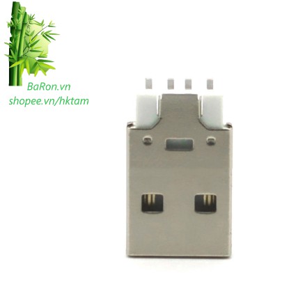 Đầu đực USB SMD 180 độ