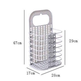 Giỏ treo quần áo gấp gọn thông minh Giỏ đựng đồ đa năng