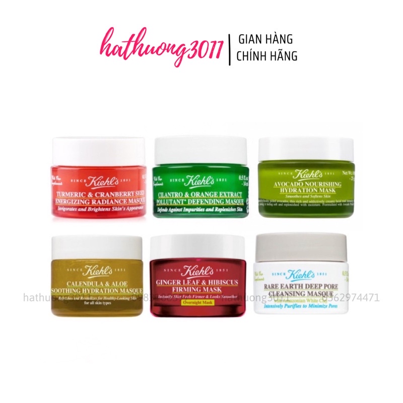 [Mini size] Mặt Nạ Kiehl’s - Kiehls Mask 14ML