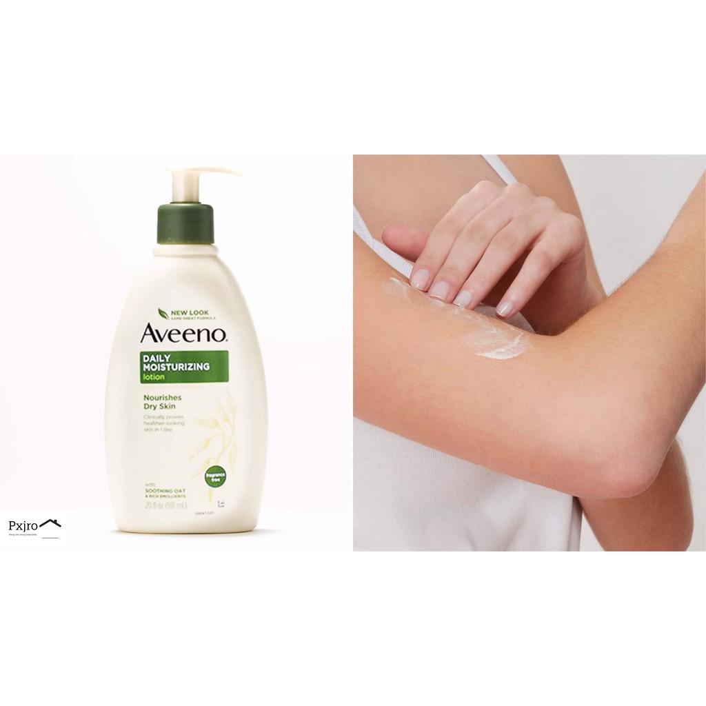 aveeno daily moisturizing lotion nourishes dry skin