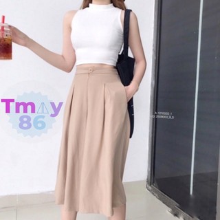 Quần Đũi Ngố Ống Rộng - Xếp Ly