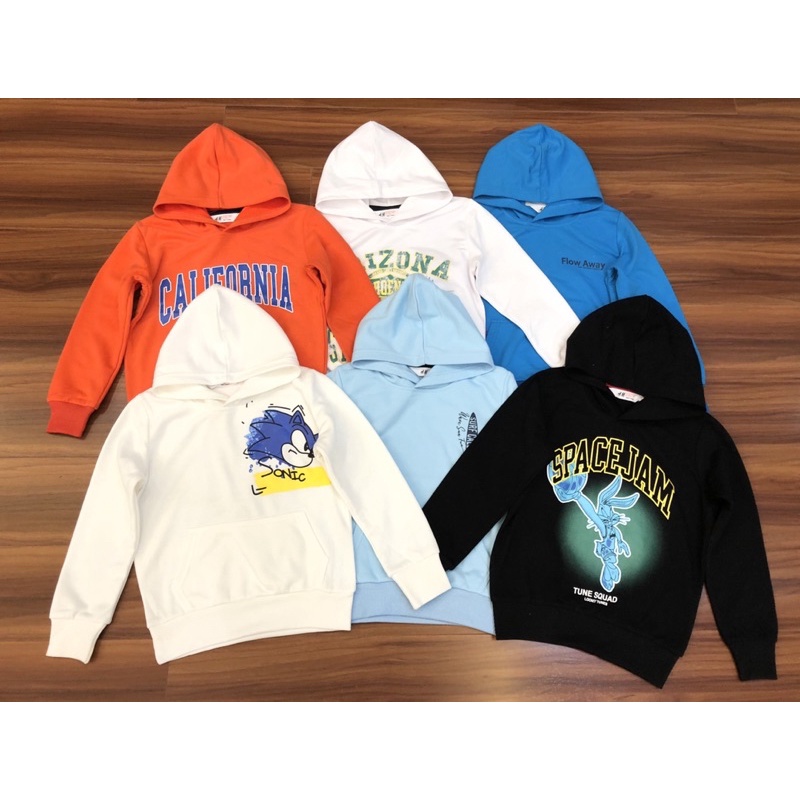 Áo nỉ hoodie H&M cho bé trai