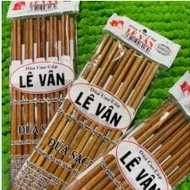 Đũa gỗ cao cấp Lê Vân (Combo 10 đôi)