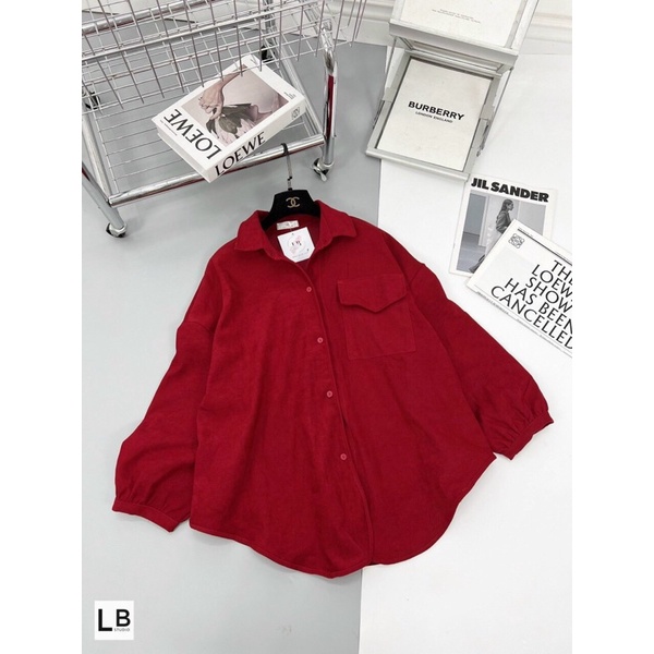 TL116 Áo Sơ Mi Đuôi Tôm Chất Dày Đẹp Mặc 4 Mùa Siêu Xinh Form To Rộng