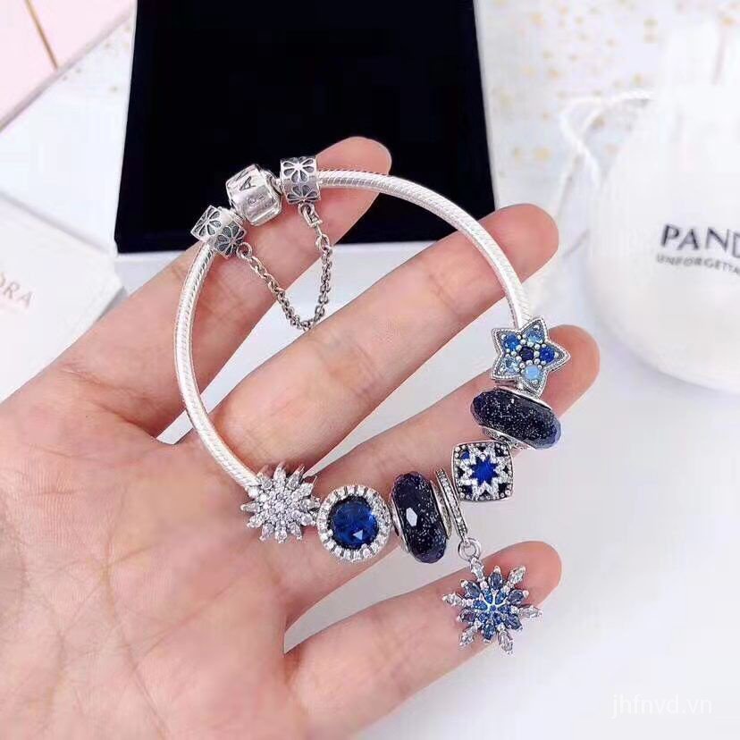 Vòng tay Pandora mạ bạc 925 mặt hình dream catcher thời trang nữ