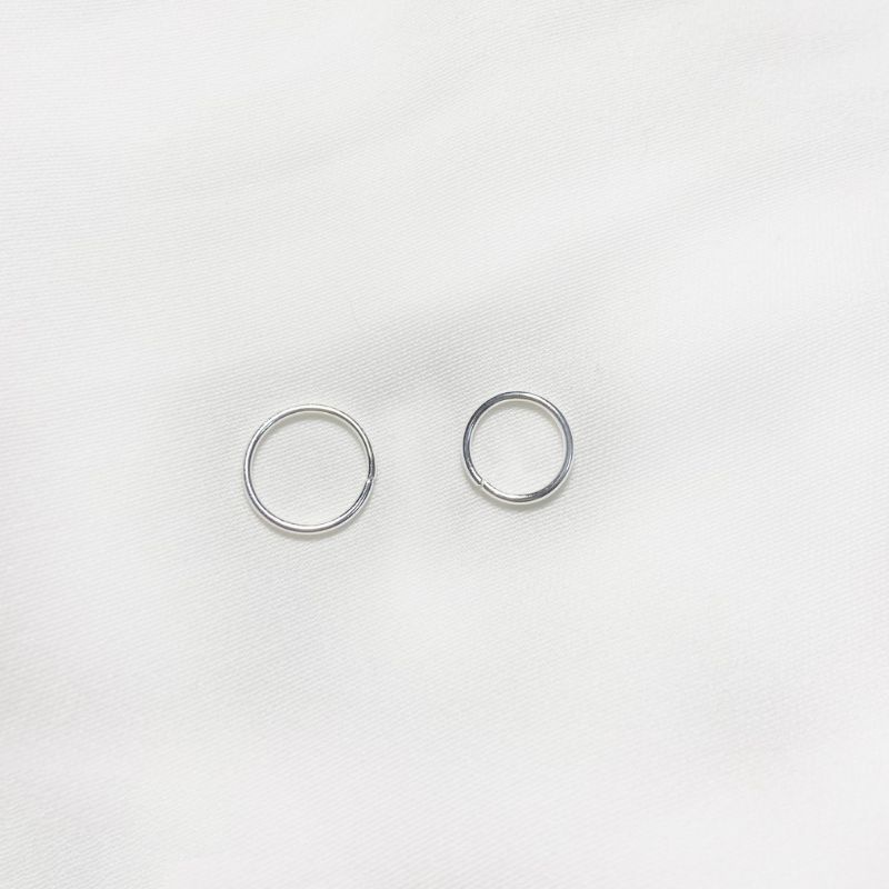 KHUYÊN MŨI TRÒN - Siêu mỏng 0,8mm  - Khuyên Thép Y Tế Không Gỉ - Khuyên mũi, tai, môi,..