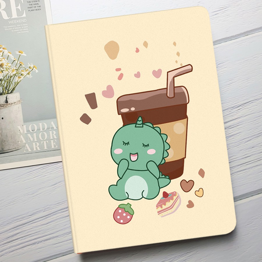 Bao Da iPad Viền Silicone Hoạt Hình - Nhiều Model | BigBuy360 - bigbuy360.vn