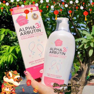 SỮA DƯỠNG THỂ TRẮNG DA - DƯỠNG ẨM ALPHA ARBUTIN 3 PLUS+ COLLAGEN LOTION