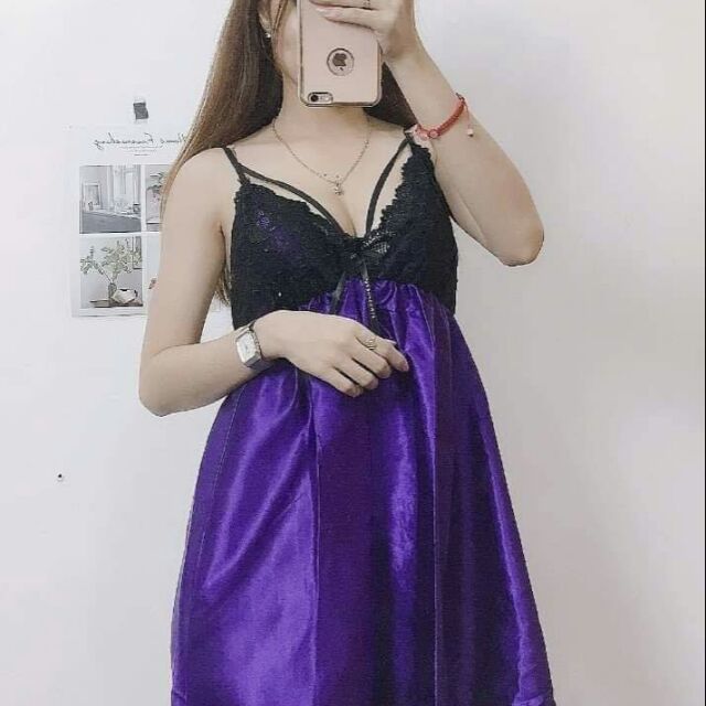 Váy ngủ lụa