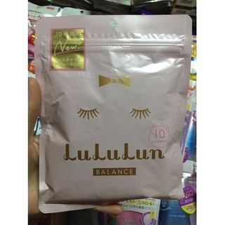 [Hàng nội địa] Mặt nạ Lululun 10 miếng Nhật Bản (mẫu mới 2021)