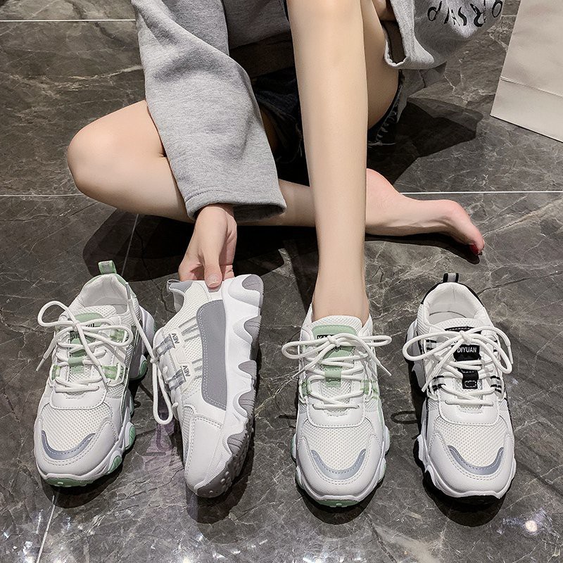 [INS HOT] ULzzang Giày thể thao nữ khuynh hướng cao cấp 😍Phản quang😍 2020 bản mới⚡️(8809) | BigBuy360 - bigbuy360.vn