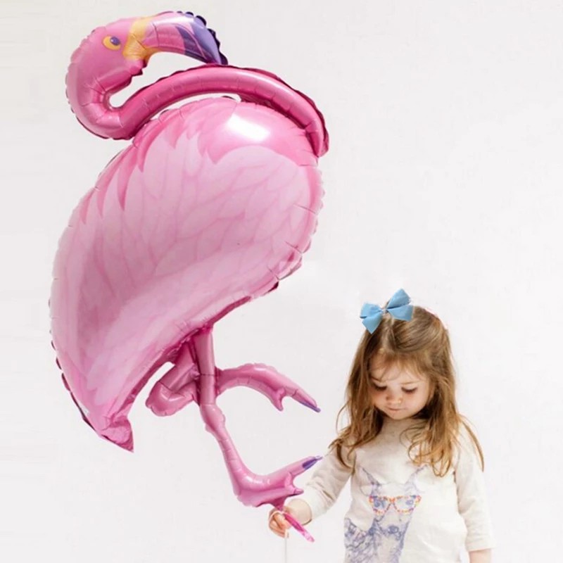 Bong bóng hình chim hồng hạc 105*51cm