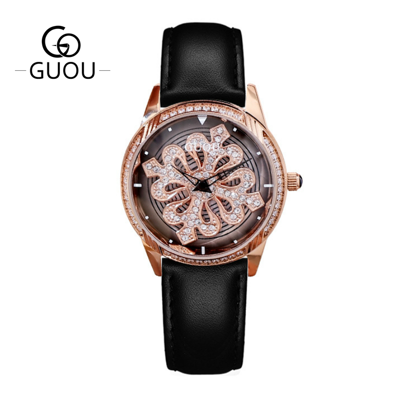 Đồng Hồ Thạch Anh Guou 66621p Thời Trang Cho Nữ