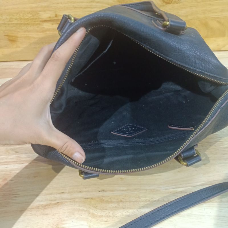 Túi công sở da thật secondhand  09050321