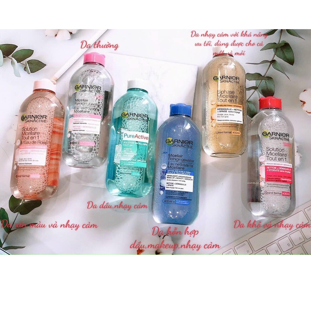 TẨY TRANG GARNIER MICELLAR CLEANSING WATER 400ML | BigBuy360 - bigbuy360.vn