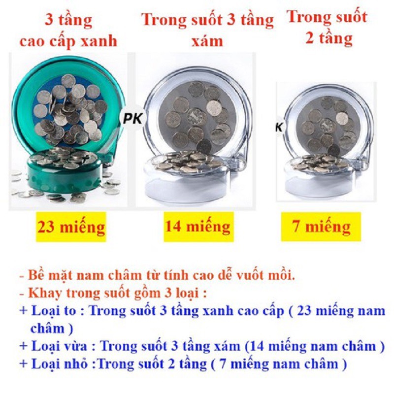 Khay Đựng Mồi Câu Đài Câu Đơn Tặng Đầy Đủ Phụ Kiện