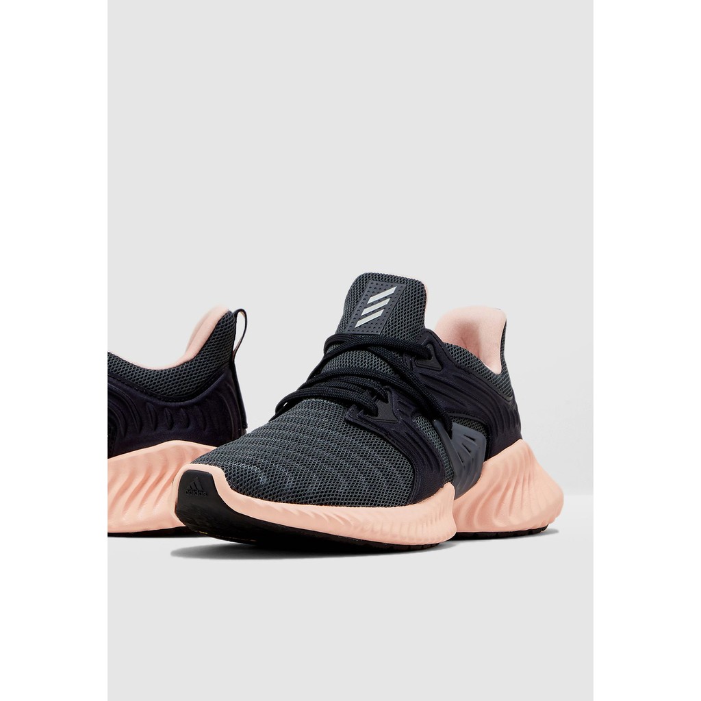 Giày Adidas Chạy Bộ Nữ 🔥FREESHIP🔥 Adidas Alphabounce Instinct Black Pink Chính Hãng -Tập Gym [F33937]