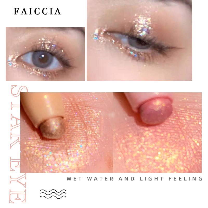 [Hàng mới về] Bút kẻ mắt Faiccia màu sắc tươi sáng chống thấm nước thiết kế lâu trôi | BigBuy360 - bigbuy360.vn
