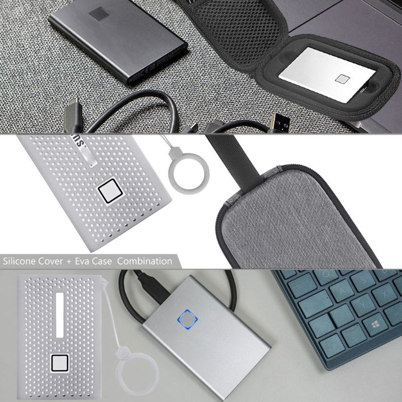 Túi đựng chống sốc bảo vệ cho Sam Sung T7 Touch SSD | BigBuy360 - bigbuy360.vn