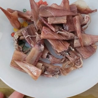 [Mực như video 500gr] Mực muối mặn khô