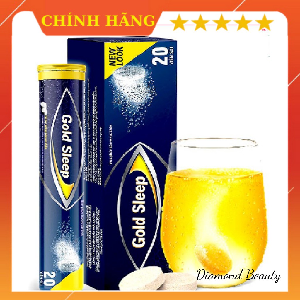 Viên sủi Gold Sleep giúp ngủ ngon