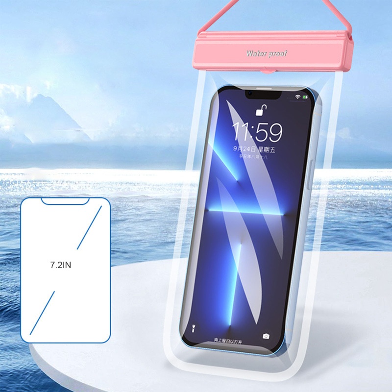 Túi Đựng Điện Thoại Chống Thấm Nước IPX8 Sức Chứa Lớn Tiện Dụng