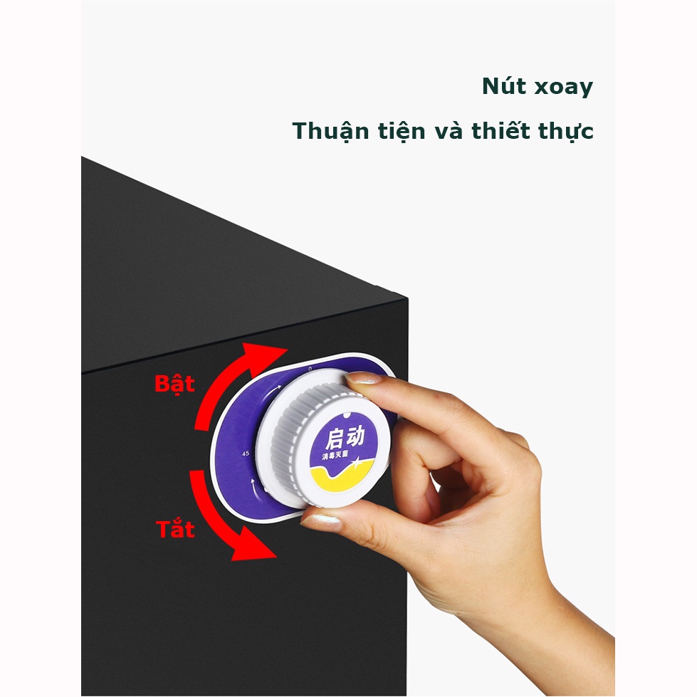 Khử trùng tủ bếp gia đình bộ đồ ăn máy sấy một cửa ozone