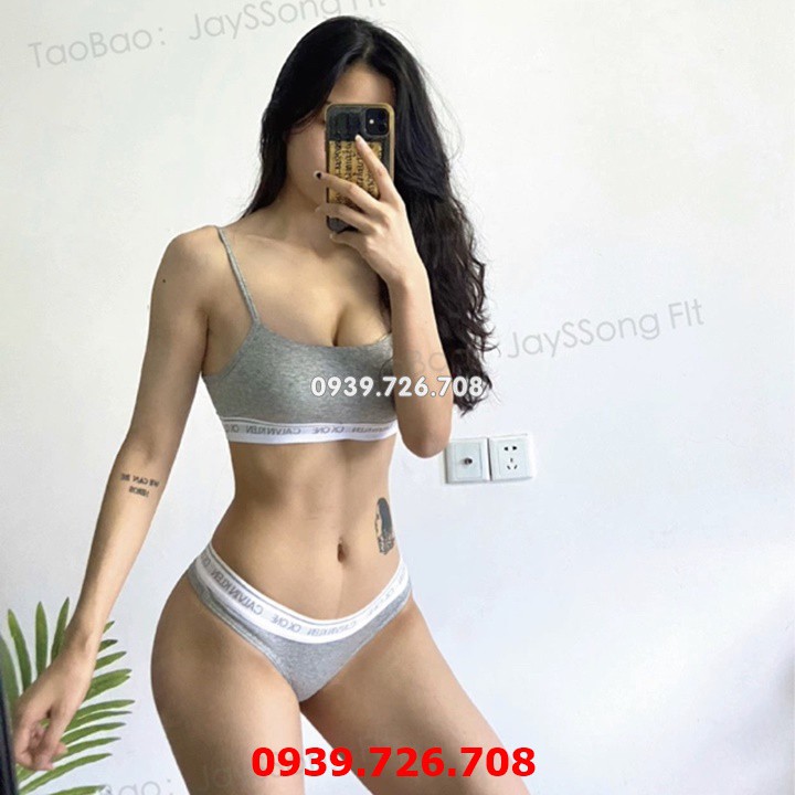 Bộ đồ lót..CK..cotton cao cấp lưng chữ U (có lót mút nhẹ) | BigBuy360 - bigbuy360.vn