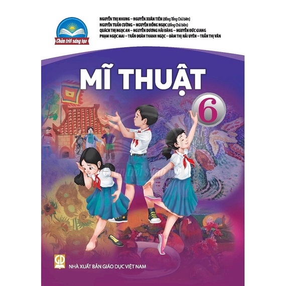 Sách- Mĩ thuật lớp 6- chân trời sáng tạo+ 1 nhãn