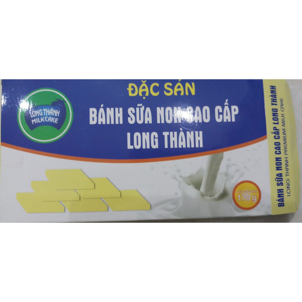 Bánh sữa NON nguyên chất LONG THÀNH MILKCAKE ít đường