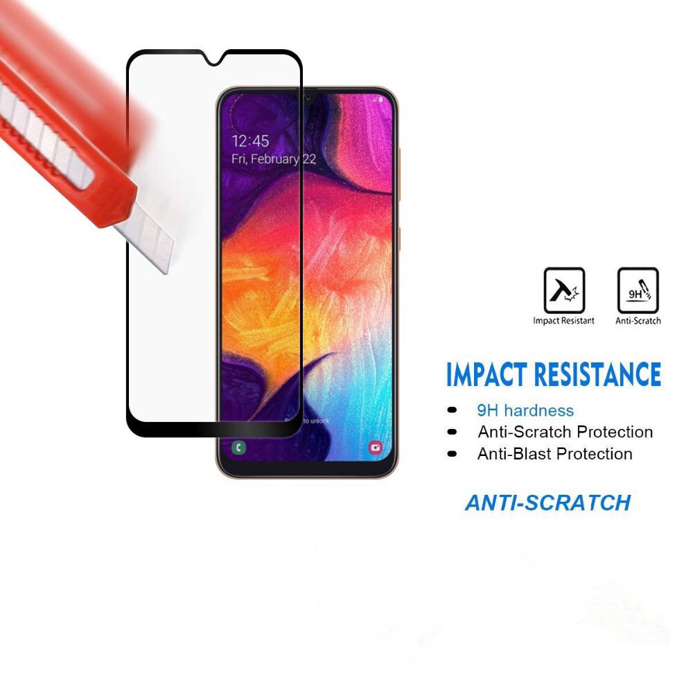 Samsung Galaxy A10 A10s A20 A30 A30S A50S A50 A70 Kính cường lực toàn màn hình