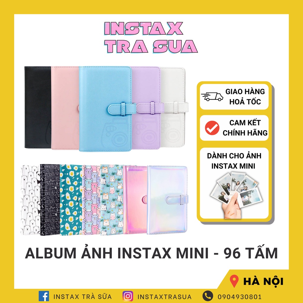 ALBUM ẢNH INSTAX MINI - 96 tấm