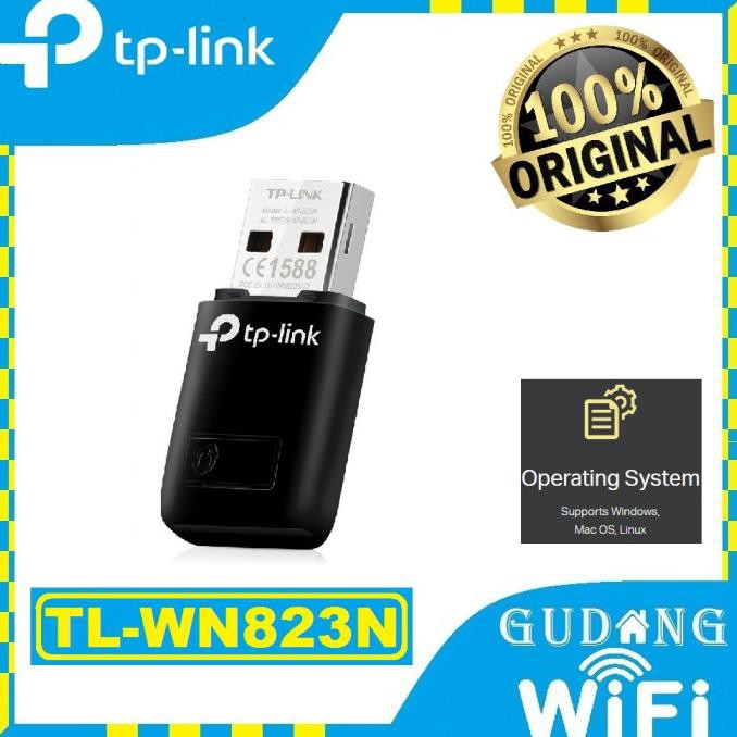 Đầu Chuyển Đổi Usb Tp-Link Tl-Wn823N 300mbps, Mini 0512